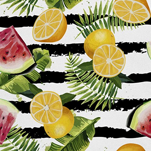 HEKO PANELS Stoff Oxford Wasserdichte Meterware Canvas-Stoff Polyester Stoff Zum Nähen Nähstoffe Dekostoffe Wasserabweisend Blickdicht Orangen Wassermelonen 1 Meter 155 x 100 cm HEKO PANELS Stoff Oxford Wasserdichte Meterware Canvas-Stoff Polyester Stoff Zum Nähen Nähstoffe Dekostoffe Wasserabweisend Blickdicht Orangen Wassermelonen 1 Meter 155 x 100 cm von HEKO PANELS