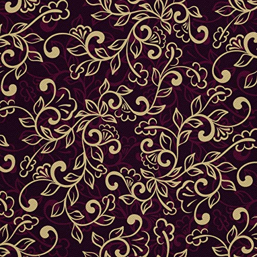 HEKO PANELS Stoff Oxford Wasserdichte Meterware Canvas-Stoff Polyester Stoff Zum Nähen Nähstoffe Dekostoffe Wasserabweisend Blickdicht Orientalisches Muster 2 Meter 155 x 200 cm von HEKO PANELS
