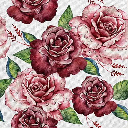 HEKO PANELS Stoff Oxford Wasserdichte Meterware Canvas-Stoff Polyester Stoff Zum Nähen Nähstoffe Dekostoffe Wasserabweisend Blickdicht Rosen 1 Meter 155 x 100 cm, DR207 HEKO PANELS Stoff Oxford Wasserdichte Meterware Canvas-Stoff Polyester Stoff Zum Nähen Nähstoffe Dekostoffe Wasserabweisend Blickdicht Rosen 1 Meter 155 x 100 cm, DR207 von HEKO PANELS