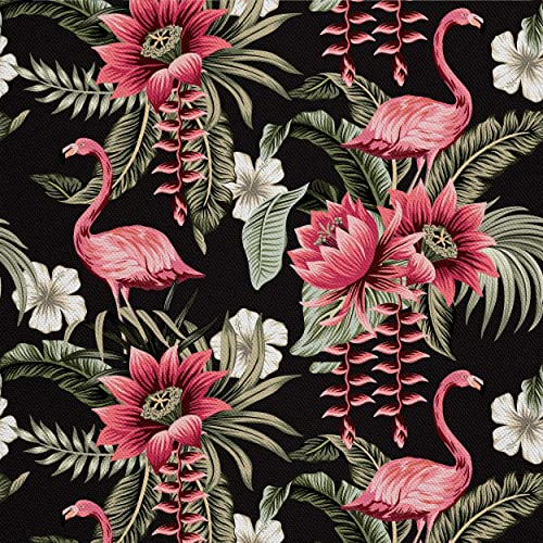 HEKO PANELS Oxford Wasserdichte Meterware Canvas Polyester Stoff Zum Nähen, Dekostoffe Wasserabweisend Blickdicht Tropen Flamingos 2 Meter 155 x 200 cm HEKO PANELS Oxford Wasserdichte Meterware Canvas Polyester Stoff Zum Nähen, Dekostoffe Wasserabweisend Blickdicht Tropen Flamingos 2 Meter 155 x 200 cm von HEKO PANELS