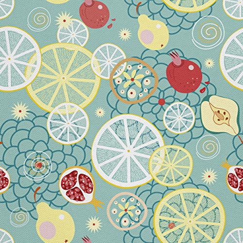 HEKO PANELS Stoff Oxford Wasserdichte Meterware Canvas-Stoff Polyester Stoff Zum Nähen Nähstoffe Dekostoffe Wasserabweisend Blickdicht Zitronen 1 Meter 155 x 100 cm HEKO PANELS Stoff Oxford Wasserdichte Meterware Canvas-Stoff Polyester Stoff Zum Nähen Nähstoffe Dekostoffe Wasserabweisend Blickdicht Zitronen 1 Meter 155 x 100 cm von HEKO PANELS