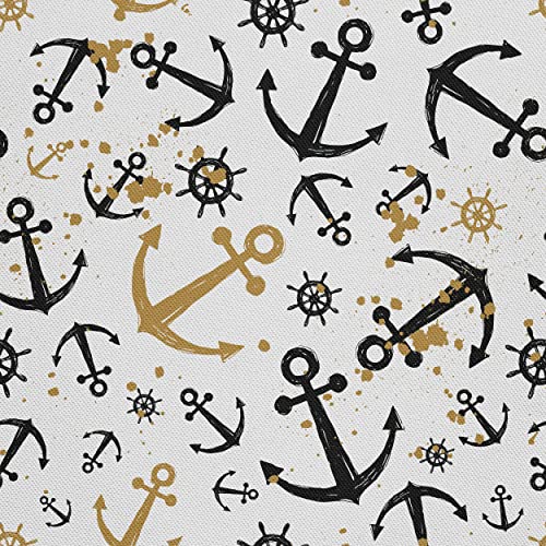 HEKO PANELS Stoff Oxford Meterware Canvas-Stoff Polyester Zum Nähen Nähstoffe Möbelstoffe Dekostoffe Handwerken Wasserabweisend Blickdicht Anker Ruder 2 Meter 155 x 200 cm, (DX103/2mb) HEKO PANELS Stoff Oxford Meterware Canvas-Stoff Polyester Zum Nähen Nähstoffe Möbelstoffe Dekostoffe Handwerken Wasserabweisend Blickdicht Anker Ruder 2 Meter 155 x 200 cm, (DX103/2mb) von HEKO PANELS