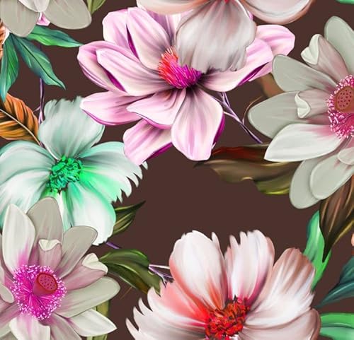 HEKO PANELS Stoff Oxford Wasserdichte Meterware CanvasPolyester Stoff Zum Nähen Nähstoffe Möbelstoffe Dekostoffe Handwerken Wasserabweisend Blickdicht Blumen Braun 100 x 155 cm HEKO PANELS Stoff Oxford Wasserdichte Meterware CanvasPolyester Stoff Zum Nähen Nähstoffe Möbelstoffe Dekostoffe Handwerken Wasserabweisend Blickdicht Blumen Braun 100 x 155 cm von HEKO PANELS