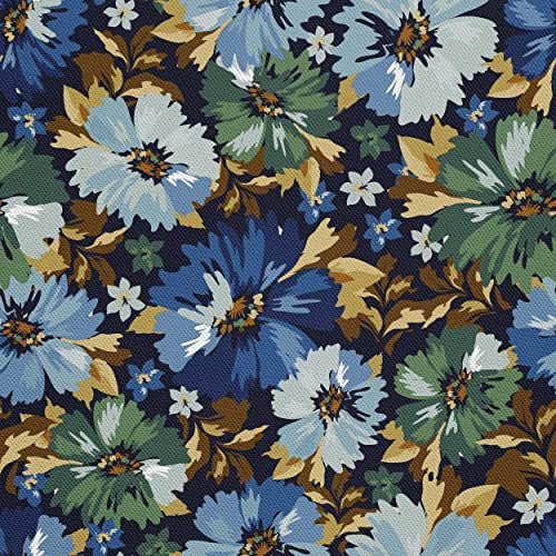 HEKO PANELS Stoff Oxford Wasserdichte Meterware Canvas-Stoff Polyester Stoff Zum Nähen Nähstoffe Möbelstoffe Dekostoffe Handwerken Wasserabweisend Blickdicht Blumen Gemalt 2 Meter 155 x 200 cm HEKO PANELS Stoff Oxford Wasserdichte Meterware Canvas-Stoff Polyester Stoff Zum Nähen Nähstoffe Möbelstoffe Dekostoffe Handwerken Wasserabweisend Blickdicht Blumen Gemalt 2 Meter 155 x 200 cm von HEKO PANELS