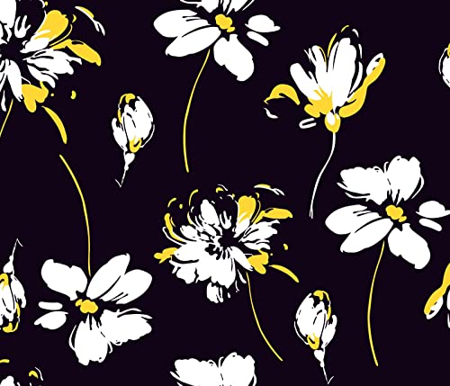 HEKO PANELS Stoff Oxford Wasserdichte Meterware CanvasPolyester Stoff Zum Nähen Nähstoffe Möbelstoffe Dekostoffe Handwerken Wasserabweisend Blickdicht Blumen Schwarz 100 x 155 cm HEKO PANELS Stoff Oxford Wasserdichte Meterware CanvasPolyester Stoff Zum Nähen Nähstoffe Möbelstoffe Dekostoffe Handwerken Wasserabweisend Blickdicht Blumen Schwarz 100 x 155 cm von HEKO PANELS