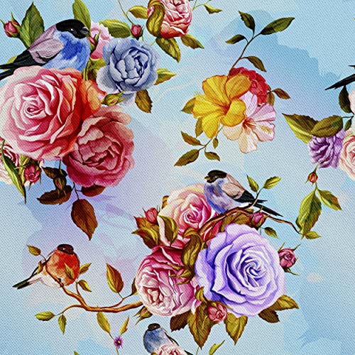 HEKO PANELS Stoff Oxford Wasserdichte Meterware Canvas-Stoff Polyester Stoff Zum Nähen Nähstoffe Möbelstoffe Dekostoffe Handwerken Wasserabweisend Blickdicht Blumen Vögel 1 Meter 155 x 100 cm HEKO PANELS Stoff Oxford Wasserdichte Meterware Canvas-Stoff Polyester Stoff Zum Nähen Nähstoffe Möbelstoffe Dekostoffe Handwerken Wasserabweisend Blickdicht Blumen Vögel 1 Meter 155 x 100 cm von HEKO PANELS