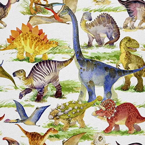 HEKO PANELS Stoff Oxford Wasserdichte Meterware Canvas-Stoff Polyester Stoff Zum Nähen Nähstoffe Möbelstoffe Dekostoffe Handwerken Wasserabweisend Blickdicht Dinosaurier 2 Meter 155 x 200 cm HEKO PANELS Stoff Oxford Wasserdichte Meterware Canvas-Stoff Polyester Stoff Zum Nähen Nähstoffe Möbelstoffe Dekostoffe Handwerken Wasserabweisend Blickdicht Dinosaurier 2 Meter 155 x 200 cm von HEKO PANELS