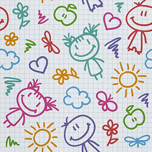HEKO PANELS Stoff Oxford Wasserdichte Meterware Canvas-Stoff Polyester Stoff Zum Nähen Nähstoffe Möbelstoffe Dekostoffe Handwerken Wasserabweisend Blickdicht Doodles 2 Meter 155 x 200 cm HEKO PANELS Stoff Oxford Wasserdichte Meterware Canvas-Stoff Polyester Stoff Zum Nähen Nähstoffe Möbelstoffe Dekostoffe Handwerken Wasserabweisend Blickdicht Doodles 2 Meter 155 x 200 cm von HEKO PANELS