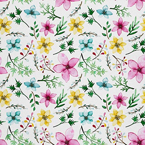 HEKO PANELS Stoff Oxford Wasserdichte Meterware Canvas-Stoff Polyester Stoff Zum Nähen Nähstoffe Möbelstoffe Dekostoffe Wasserabweisend Blickdicht Blumen Bunt 3 Meter 155 x 300 cm HEKO PANELS Stoff Oxford Wasserdichte Meterware Canvas-Stoff Polyester Stoff Zum Nähen Nähstoffe Möbelstoffe Dekostoffe Wasserabweisend Blickdicht Blumen Bunt 3 Meter 155 x 300 cm von HEKO PANELS
