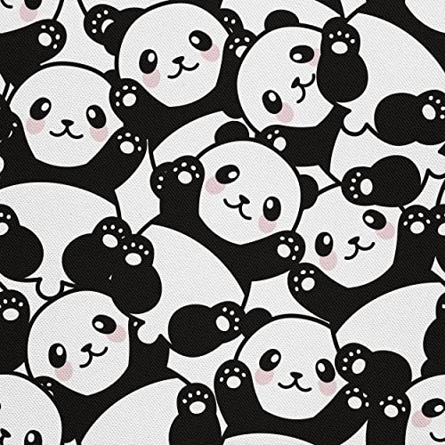 HEKO PANELS Oxford Wasserdichte Meterware Canvas-Stoff Polyester Zum Nähen Möbelstoffe Dekostoffe Wasserabweisend Blickdicht Kinder Pandas Kawaii 3 Meter 155 x 300 cm HEKO PANELS Oxford Wasserdichte Meterware Canvas-Stoff Polyester Zum Nähen Möbelstoffe Dekostoffe Wasserabweisend Blickdicht Kinder Pandas Kawaii 3 Meter 155 x 300 cm von HEKO PANELS