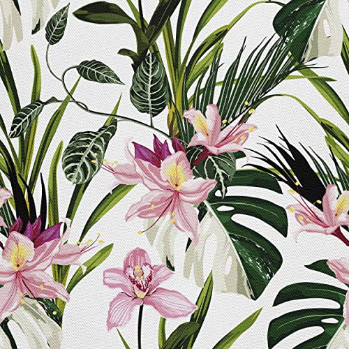 HEKO PANELS Stoff Oxford Wasserdichte Meterware Canvas-Stoff Polyester Stoff Zum Nähen Nähstoffe Möbelstoffe Dekostoffe Wasserabweisend Blickdicht Rosa Oleander 1 Meter 155 x 100 cm von HEKO PANELS