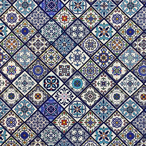 HEKO PANELS Stoff Oxford Wasserdichte Meterware CanvasPolyester Stoff Zum Nähen Nähstoffe Möbelstoffe Dekostoffe Handwerken Wasserabweisend Blickdicht Fliese Tiles Vintage Marocco 100 x 155 cm HEKO PANELS Stoff Oxford Wasserdichte Meterware CanvasPolyester Stoff Zum Nähen Nähstoffe Möbelstoffe Dekostoffe Handwerken Wasserabweisend Blickdicht Fliese Tiles Vintage Marocco 100 x 155 cm von HEKO PANELS