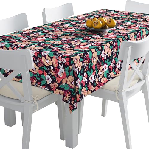 HEKO PANELS Tischdecke 140 x 110 cm Abwaschbar Tischtuch Gartentischdecke Fleckschutz Wasserabweisend Tafeldecke Blumen HEKO PANELS Tischdecke 140 x 110 cm Abwaschbar Tischtuch Gartentischdecke Fleckschutz Wasserabweisend Tafeldecke Blumen von HEKO PANELS