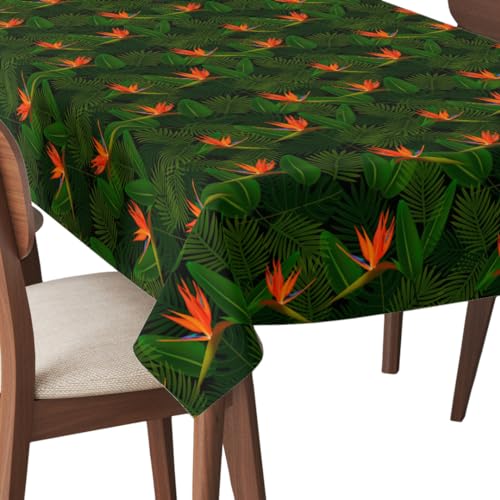 HEKO PANELS Tischdecke 140 x 110 cm Abwaschbar Tischtuch Gartentischdecke Fleckschutz Wasserabweisend Tafeldecke Dschungel Pflanzen HEKO PANELS Tischdecke 140 x 110 cm Abwaschbar Tischtuch Gartentischdecke Fleckschutz Wasserabweisend Tafeldecke Dschungel Pflanzen von HEKO PANELS