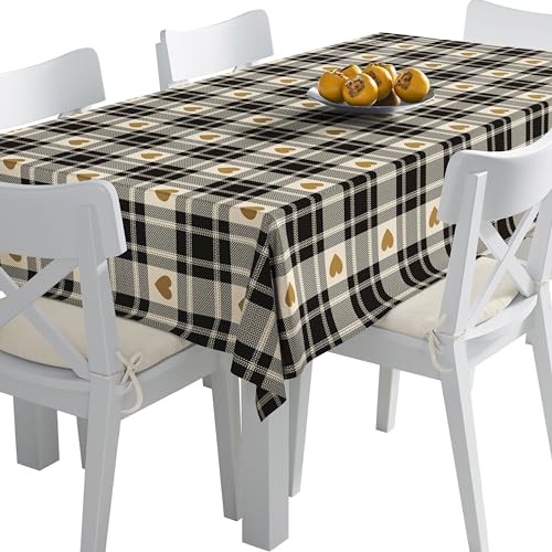 HEKO PANELS Tischdecke 140 x 110 cm Abwaschbar Tischtuch Gartentischdecke Fleckschutz Wasserabweisend Tafeldecke Kariert Herzen HEKO PANELS Tischdecke 140 x 110 cm Abwaschbar Tischtuch Gartentischdecke Fleckschutz Wasserabweisend Tafeldecke Kariert Herzen von HEKO PANELS