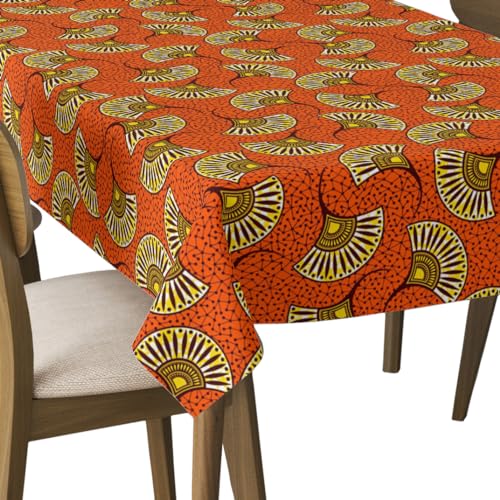 HEKO PANELS Tischdecke 140 x 200 cm Abwaschbar Tischtuch Gartentischdecke Fleckschutz Wasserabweisend Tafeldecke Afrikanisches Muster HEKO PANELS Tischdecke 140 x 200 cm Abwaschbar Tischtuch Gartentischdecke Fleckschutz Wasserabweisend Tafeldecke Afrikanisches Muster von HEKO PANELS