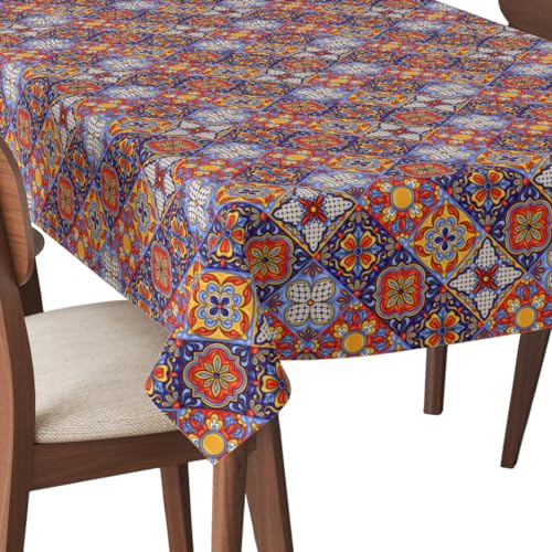HEKO PANELS Tischdecke 140 x 220 cm Abwaschbar Tischtuch Gartentischdecke Fleckschutz Wasserabweisend Tafeldecke Spanische Majolika HEKO PANELS Tischdecke 140 x 220 cm Abwaschbar Tischtuch Gartentischdecke Fleckschutz Wasserabweisend Tafeldecke Spanische Majolika von HEKO PANELS