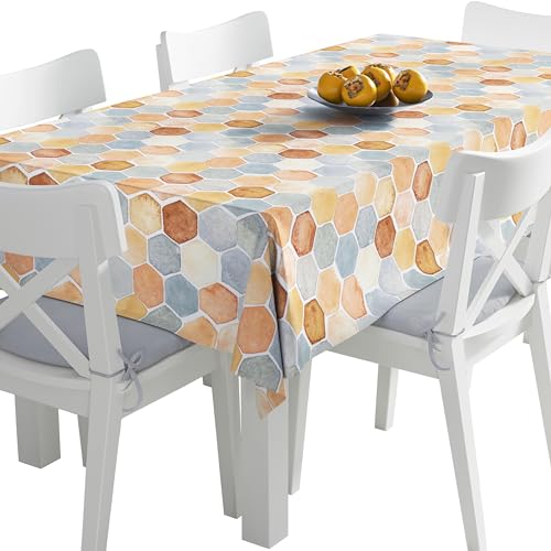 HEKO PANELS Tischdecke 140 x 240 cm Abwaschbar Tischtuch Gartentischdecke Fleckschutz Wasserabweisend Tafeldecke Geometrisches Muster HEKO PANELS Tischdecke 140 x 240 cm Abwaschbar Tischtuch Gartentischdecke Fleckschutz Wasserabweisend Tafeldecke Geometrisches Muster von HEKO PANELS