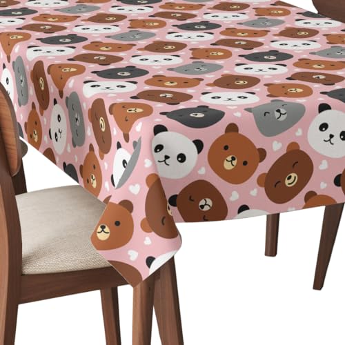 HEKO PANELS Tischdecke 140 x 240 cm Abwaschbar Tischtuch Gartentischdecke Fleckschutz Wasserabweisend Tafeldecke Teddybären HEKO PANELS Tischdecke 140 x 240 cm Abwaschbar Tischtuch Gartentischdecke Fleckschutz Wasserabweisend Tafeldecke Teddybären von HEKO PANELS