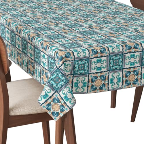 HEKO PANELS Tischdecke 140 x 300 cm Abwaschbar Tischtuch Gartentischdecke Fleckschutz Wasserabweisend Tafeldecke Portugiesisches Mosaik HEKO PANELS Tischdecke 140 x 300 cm Abwaschbar Tischtuch Gartentischdecke Fleckschutz Wasserabweisend Tafeldecke Portugiesisches Mosaik von HEKO PANELS