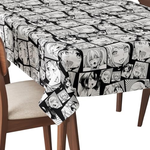HEKO PANELS Tischdecke Wasserabweisend Abwaschbar 140 x 200 cm Tischtuch Outdoor Gartentischdecke Fleckschutz Tafeldecke Anime Manga UwU HEKO PANELS Tischdecke Wasserabweisend Abwaschbar 140 x 200 cm Tischtuch Outdoor Gartentischdecke Fleckschutz Tafeldecke Anime Manga UwU von HEKO PANELS