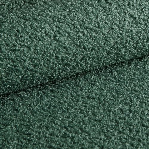 Heko Panels Bouclé Stoff Polsterstoff Boucle Möbelstoff Frottier-Velours Schwer Entflammbar Meterware Stoff Zum Nähen Für Deko Kissenbezüge Wohntextilien 100 x 142 cm Flaschengrün Tena Heko Panels Bouclé Stoff Polsterstoff Boucle Möbelstoff Frottier-Velours Schwer Entflammbar Meterware Stoff Zum Nähen Für Deko Kissenbezüge Wohntextilien 100 x 142 cm Flaschengrün Tena von HEKO PANELS