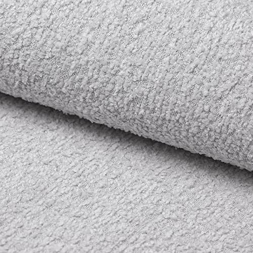 Heko Panels Milano Stoff Meterware Bouclé Kuschelweich Premium Polsterstoff Aus PES Teddystoff Nähstoffe Möbelstoffe Dekostoffe Handwerken UV-beständig Milano Grauweiß 2 Meter 142 x 200 cm Heko Panels Milano Stoff Meterware Bouclé Kuschelweich Premium Polsterstoff Aus PES Teddystoff Nähstoffe Möbelstoffe Dekostoffe Handwerken UV-beständig Milano Grauweiß 2 Meter 142 x 200 cm von HEKO PANELS