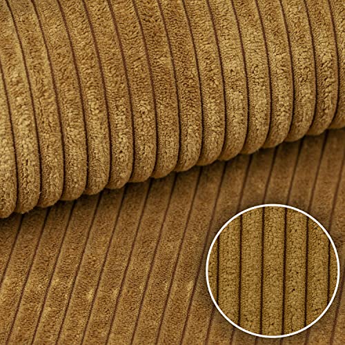 Heko Panels Murano Polsterstoff Cord-Optik Meterware Stoff zum Nähen Möbelstoff Abriebfestigkeit 35000 Zyklen Musterstück 5 x 5 cm Honig Heko Panels Murano Polsterstoff Cord-Optik Meterware Stoff zum Nähen Möbelstoff Abriebfestigkeit 35000 Zyklen Musterstück 5 x 5 cm Honig von HEKO PANELS
