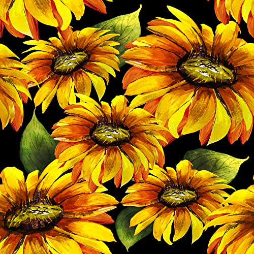 HEKO PANELS Stoff Oxford Wasserdichte Meterware CanvasPolyester Stoff Zum Nähen Nähstoffe Möbelstoffe Dekostoffe Handwerken Wasserabweisend Blickdicht Sonnenblumen 100 x 155 cm HEKO PANELS Stoff Oxford Wasserdichte Meterware CanvasPolyester Stoff Zum Nähen Nähstoffe Möbelstoffe Dekostoffe Handwerken Wasserabweisend Blickdicht Sonnenblumen 100 x 155 cm von HEKO PANELS