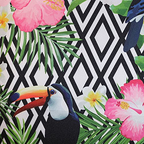 HEKO PANELS Stoff Oxford Wasserdichte Meterware Canvas-Stoff Polyester Stoff Zum Nähen Nähstoffe Möbelstoffe Dekostoffe Handwerken Wasserabweisend Blickdicht Tukane Tropen Tropical 100 x 160 cm HEKO PANELS Stoff Oxford Wasserdichte Meterware Canvas-Stoff Polyester Stoff Zum Nähen Nähstoffe Möbelstoffe Dekostoffe Handwerken Wasserabweisend Blickdicht Tukane Tropen Tropical 100 x 160 cm von HEKO PANELS