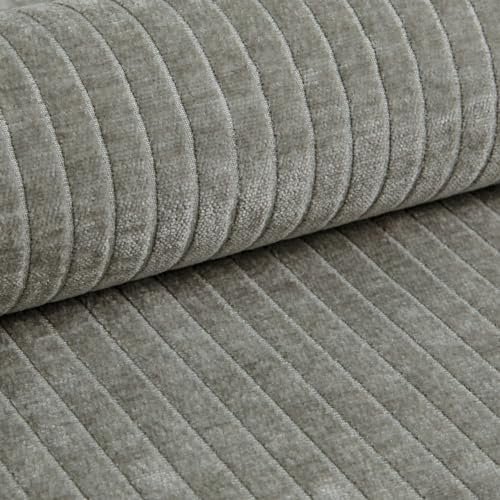 Heko Panels Polsterstoff Cordstoff Cord-Optik Meterware Stoff Zum Nähen Möbelstoff Abriebfestigkeit 35000 Zyklen 200 x 142 cm Grau Lera Heko Panels Polsterstoff Cordstoff Cord-Optik Meterware Stoff Zum Nähen Möbelstoff Abriebfestigkeit 35000 Zyklen 200 x 142 cm Grau Lera von HEKO PANELS