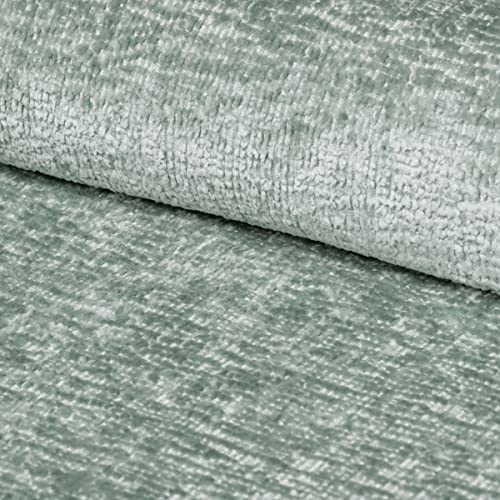 Heko Panels Polsterstoff Meterware Bouclé Optik Premium Stoff Aus PES Teddystoff Nähstoffe Möbelstoffe Dekostoffe Handwerken UV-beständig Wasserdicht Tenza Pistaziengrün 5 Meter 143 x 500 cm von HEKO PANELS