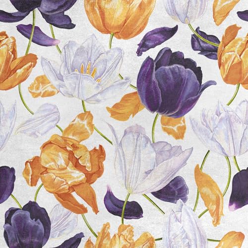 Heko Panels Samtstoff Meterware Dekostoff Bedruckt Möbelstoff Polsterstoff Velvet Polyester Wasserabweisend Meterware Stoff zum Nähen Möbelstoff Royal Tulpen 140 x 100 cm RDX1069 Heko Panels Samtstoff Meterware Dekostoff Bedruckt Möbelstoff Polsterstoff Velvet Polyester Wasserabweisend Meterware Stoff zum Nähen Möbelstoff Royal Tulpen 140 x 100 cm RDX1069 von HEKO PANELS