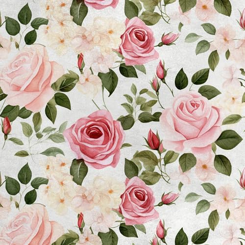 Heko Panels Samtstoff Meterware Dekostoff Möbelstoff Polsterstoff Velvet Polyester Wasserabweisend Stoff zum Nähen Möbelstoff Royal Rosen Blumen Aquarell Wasserfarbe 140 x 100 RDX2841 Heko Panels Samtstoff Meterware Dekostoff Möbelstoff Polsterstoff Velvet Polyester Wasserabweisend Stoff zum Nähen Möbelstoff Royal Rosen Blumen Aquarell Wasserfarbe 140 x 100 RDX2841 von HEKO PANELS
