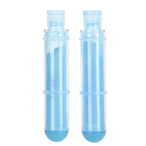 2 Stück Stoffkreidekartuschen-Nachfüller, Professionelle Schneider-Pulver-Nachfüller, Nähkreide-Zubehör Zum Markieren von Stoff, DIY-Nähen (Pulver-Ersatzkreide, 2er-Pack, Blau) von HELEVIA