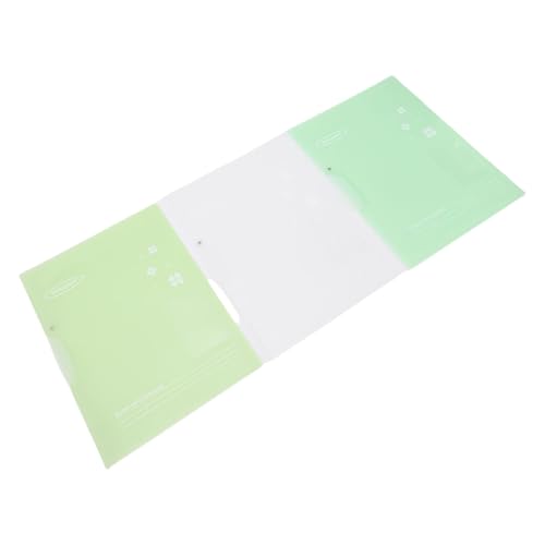 HELEVIA 3 PCs Wasserdichte A4 -Berichtsabdeckung mit, 40 Blechkapazität, Verdickter PP -Dateiordner für Schule, Büro, Zuhause von HELEVIA