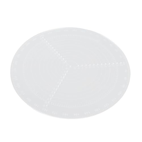 HELEVIA Rundkreis Center Center Finder 300 Mm 11,8 Zoll Acryl Clear Circle Center Finder Kompass für Holzbearbeitung Kunsthandwerk HELEVIA Rundkreis Center Center Finder 300 Mm 11,8 Zoll Acryl Clear Circle Center Finder Kompass für Holzbearbeitung Kunsthandwerk von HELEVIA