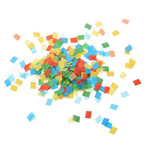 HEMOTON 1 Packung Magische Konfetti-Requisiten Grüne Serviettenbänder, Selbstklebend Durchsichtiger Regenponcho Schneeflocken-Clip Radiergummis Für Weiße Tafeln Wickelbrett Papier HEMOTON 1 Packung Magische Konfetti-Requisiten Grüne Serviettenbänder, Selbstklebend Durchsichtiger Regenponcho Schneeflocken-Clip Radiergummis Für Weiße Tafeln Wickelbrett Papier von HEMOTON