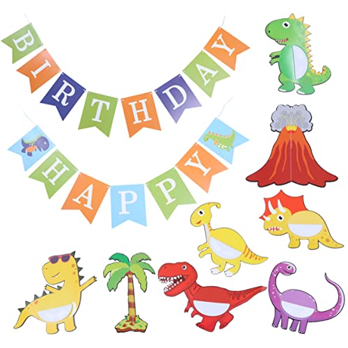 HEMOTON Partyzubehör Zum Thema Dinosaurier – Dinosaurier-geburtstagsbanner-Set – Nicht Erforderlich HEMOTON Partyzubehör Zum Thema Dinosaurier – Dinosaurier-geburtstagsbanner-Set – Nicht Erforderlich von HEMOTON