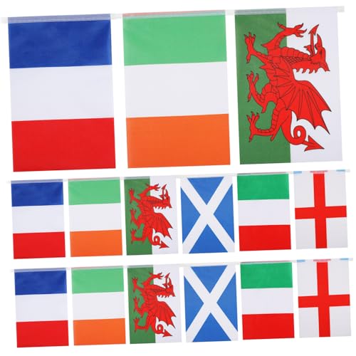 HEMOTON 1 Satz Flaggen Aller Nationen Flaggen Der Welt Flaggen-Banner Weltflagge Länder Ammer Fußballflaggenbanner Banner Mit Internationaler Fußballflagge Polyestertuch HEMOTON 1 Satz Flaggen Aller Nationen Flaggen Der Welt Flaggen-Banner Weltflagge Länder Ammer Fußballflaggenbanner Banner Mit Internationaler Fußballflagge Polyestertuch von HEMOTON