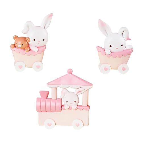HEMOTON 1 Satz Kuchendekoration Plüschspielzeug Miniaturtiere Figur Kuchendeckel Hase Plüsch Wohnaccessoires Room Decoration Tapete Pink Wohndekoration Partyversorgung Harz Rosa 3 Stück HEMOTON 1 Satz Kuchendekoration Plüschspielzeug Miniaturtiere Figur Kuchendeckel Hase Plüsch Wohnaccessoires Room Decoration Tapete Pink Wohndekoration Partyversorgung Harz Rosa 3 Stück von HEMOTON