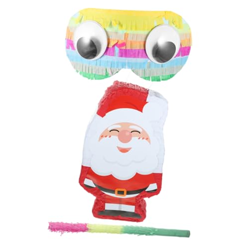 HEMOTON 1 Satz Weihnachten Piñata Schmücken Dekorative Piñata Partydekorationen Pinata-hängedekoration Party-anhänger Weihnachtsthema Pinata- Festival- Party-piñata Papier von HEMOTON