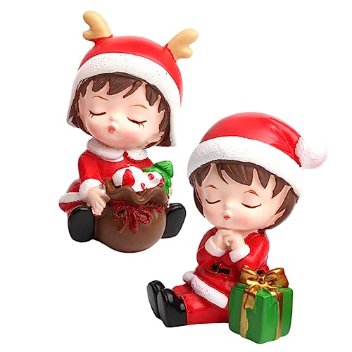 HEMOTON 1 Satz Weihnachtsschmuck Aus Harz Kuchen -topper Weihnachtskuchen Dekore Backen Tortenaufsätze Für Geburtstage Party Puppenhaus Weihnachtsdekoration Mädchen Weihnachten 2 Stück HEMOTON 1 Satz Weihnachtsschmuck Aus Harz Kuchen -topper Weihnachtskuchen Dekore Backen Tortenaufsätze Für Geburtstage Party Puppenhaus Weihnachtsdekoration Mädchen Weihnachten 2 Stück von HEMOTON