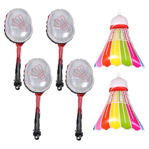 HEMOTON 1 Set Aufblasbare Badminton Federbälle Für Den Außenbereich Badminton Ballons Badminton Foliengirlanden Ballons Party Ballons Sport Geburtstagsdekorationen Badminton HEMOTON 1 Set Aufblasbare Badminton Federbälle Für Den Außenbereich Badminton Ballons Badminton Foliengirlanden Ballons Party Ballons Sport Geburtstagsdekorationen Badminton von HEMOTON