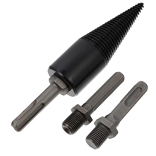 HEMOTON 1 Set Brennholzbohrer Set Professioneller Schraubkegelbohrer Spaltholzbohrer Spaltbohrer Holzbearbeitungsbohrer Holzspalter Holzbearbeitungswerkzeug Schnellarbeitsstahl HEMOTON 1 Set Brennholzbohrer Set Professioneller Schraubkegelbohrer Spaltholzbohrer Spaltbohrer Holzbearbeitungsbohrer Holzspalter Holzbearbeitungswerkzeug Schnellarbeitsstahl von HEMOTON