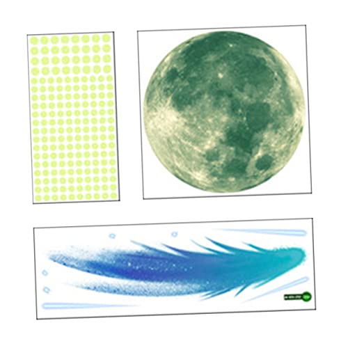 HEMOTON Glow-in-the-sticker Set Schlafzimmer Sticker Weltraum Thema Aufkleber Selbstklebend Deckenaufkleber HEMOTON Glow-in-the-sticker Set Schlafzimmer Sticker Weltraum Thema Aufkleber Selbstklebend Deckenaufkleber von HEMOTON