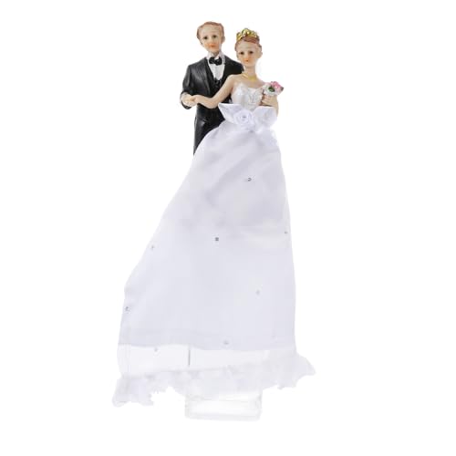 HEMOTON 1 Stück Hochzeitscharakter Dekoration Hochzeitstorte Topper Verzierungstorte Bräutigam Kuchendeckel Romantische Braut Bräutigam Hochzeitstortenfiguren Brautparty Gemütlich HEMOTON 1 Stück Hochzeitscharakter Dekoration Hochzeitstorte Topper Verzierungstorte Bräutigam Kuchendeckel Romantische Braut Bräutigam Hochzeitstortenfiguren Brautparty Gemütlich von HEMOTON