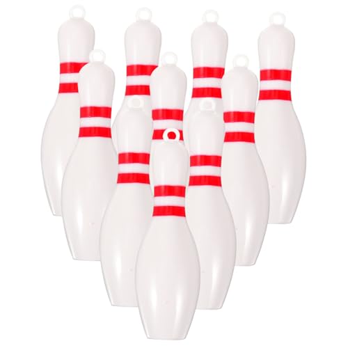 HEMOTON 10 Stück Teiliges Bowling Pin Schlüsselanhänger Farbenfrohe Leichte Anhänger für Taschen und Schlüssel Langlebige Bowling Deko für Alltag und Geschenke HEMOTON 10 Stück Teiliges Bowling Pin Schlüsselanhänger Farbenfrohe Leichte Anhänger für Taschen und Schlüssel Langlebige Bowling Deko für Alltag und Geschenke von HEMOTON