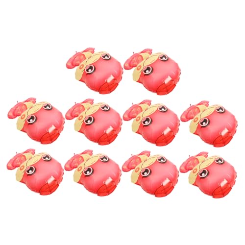 HEMOTON 10 Stück Teiliges Rote Schlangen Luftballons für Chinesisches Neujahrsfest Langlebige Party Deko mit Niedlichem Schlangendesign Leicht Transportierbar für Festliche Indoor und HEMOTON 10 Stück Teiliges Rote Schlangen Luftballons für Chinesisches Neujahrsfest Langlebige Party Deko mit Niedlichem Schlangendesign Leicht Transportierbar für Festliche Indoor und von HEMOTON