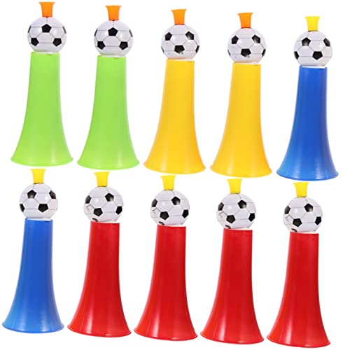 HEMOTON 10 Stück Teiliges Teleskopische Plastik Fußball Horn Lautes Cheer Horn für Sportveranstaltungen Robustes Kunststofftrumpet mit Verstärkung zum Anfeuern bei Zufällige Farbe HEMOTON 10 Stück Teiliges Teleskopische Plastik Fußball Horn Lautes Cheer Horn für Sportveranstaltungen Robustes Kunststofftrumpet mit Verstärkung zum Anfeuern bei Zufällige Farbe von HEMOTON